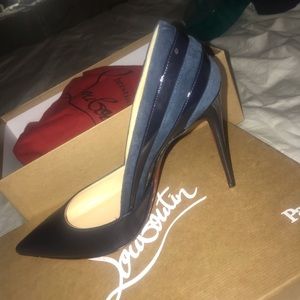 BRAND NEW Navy Christian Louboutins